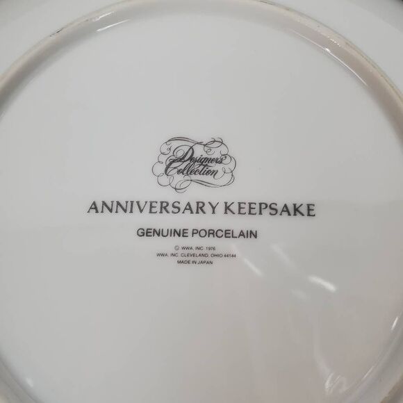 Designers Collection, 25th ANNIVERSARY KEEPSAKE GENUINE PORCELAIN, WWA, INC. 197 - Picture 6 of 6
